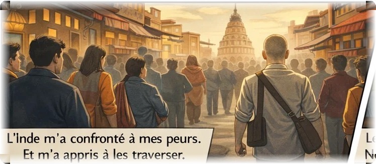 BD : Seul face &agrave; l'immensit&eacute; de l'Inde